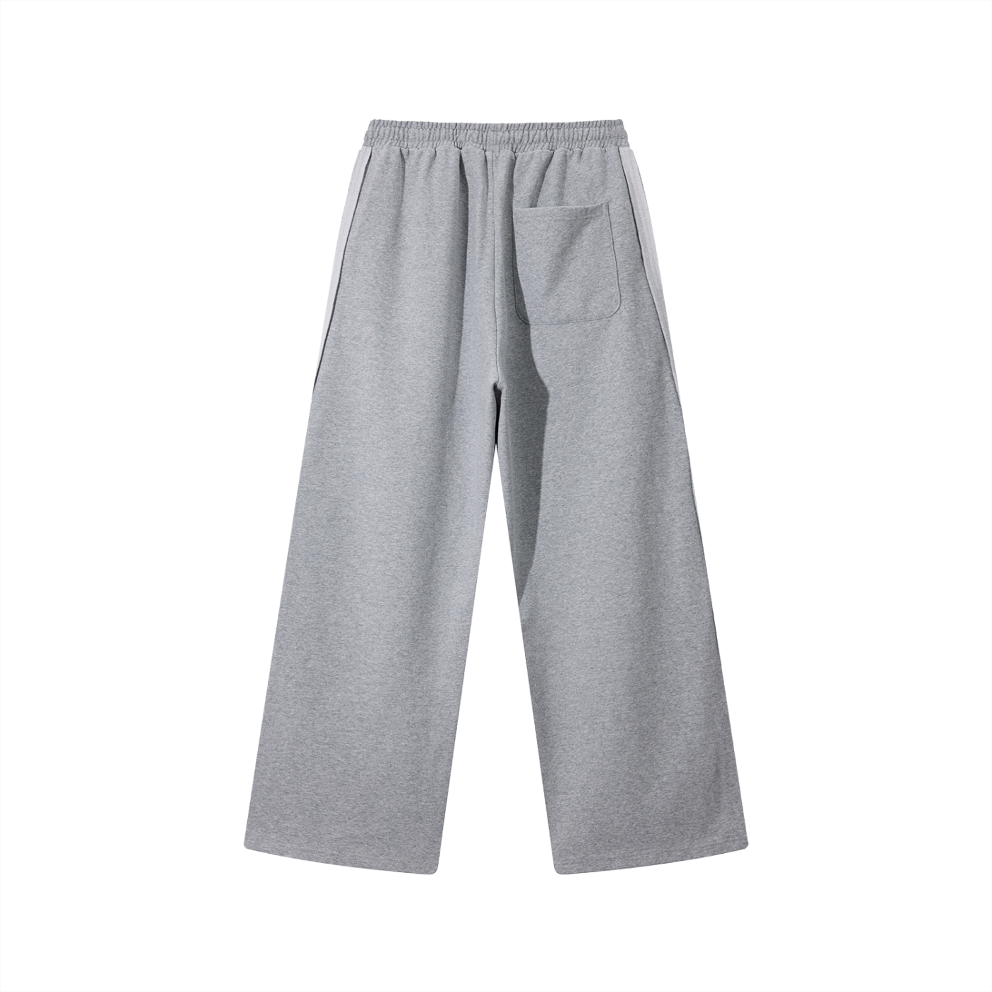 Contrast Tape Straight-Leg Sweatpants