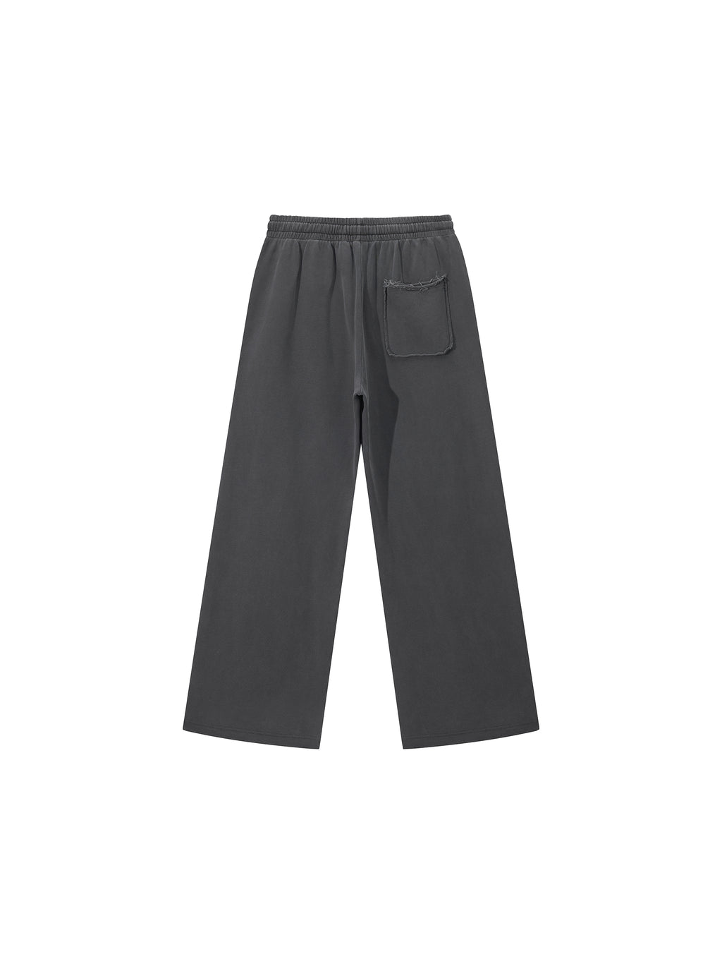 Snow Washed Raw Edge Sweatpants