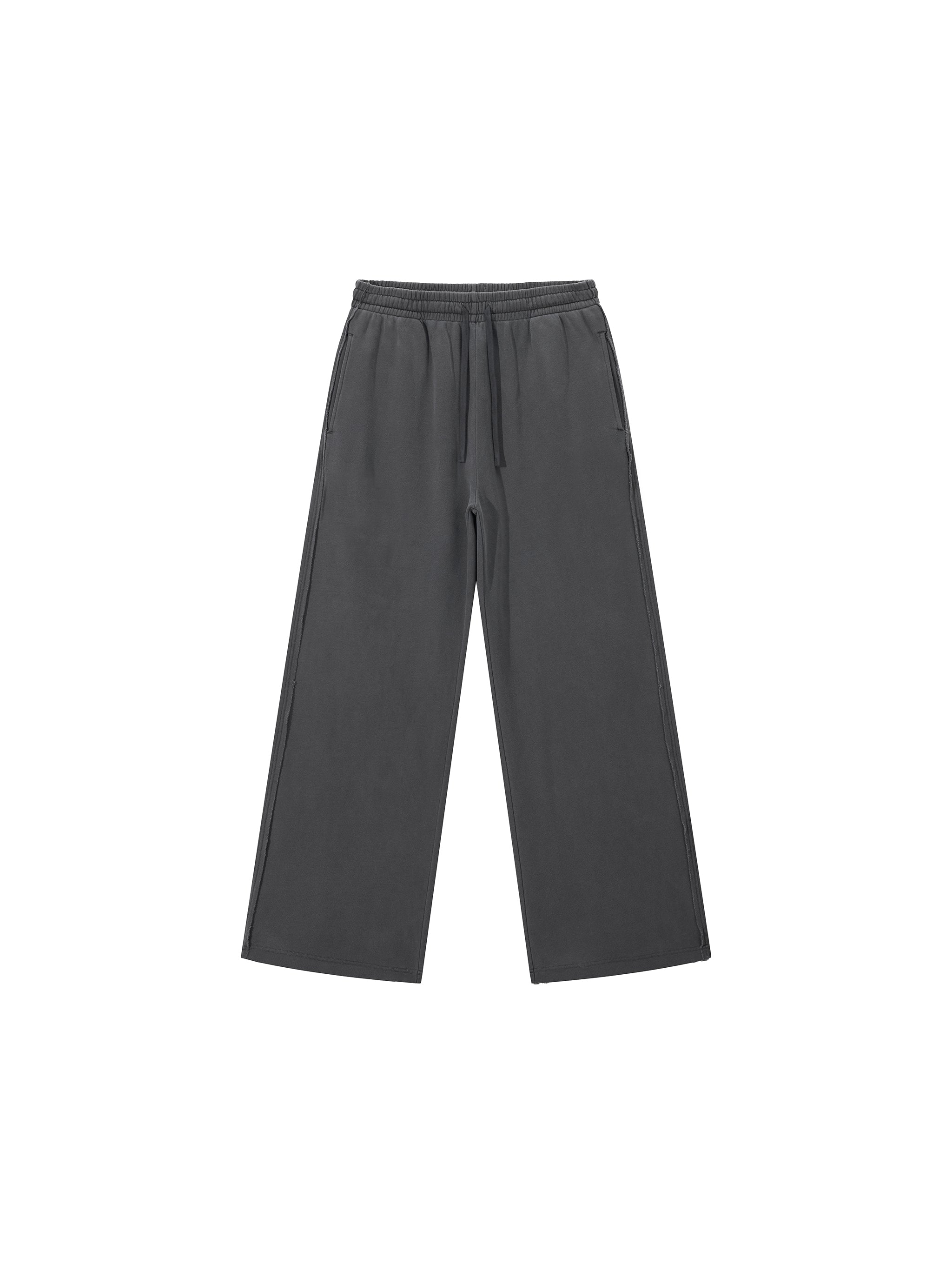 Snow Washed Raw Edge Sweatpants